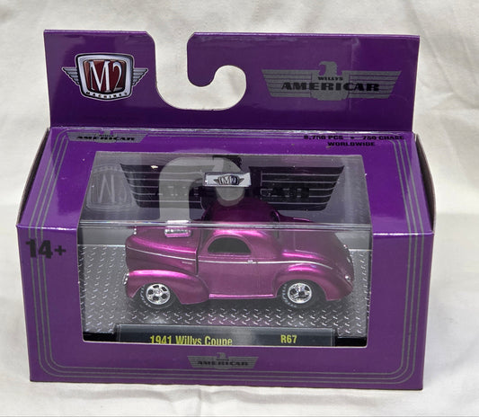 M2 Machines 1941 Willys Coupe Purple