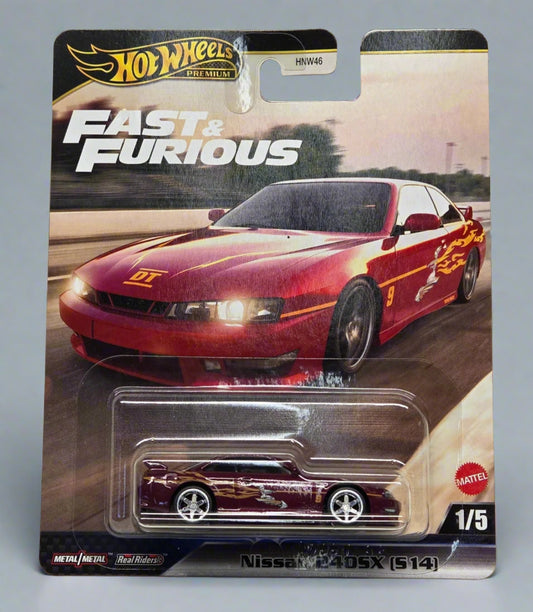 Hot Wheels Premium Fast & Furious Nissan 240SX (S14)