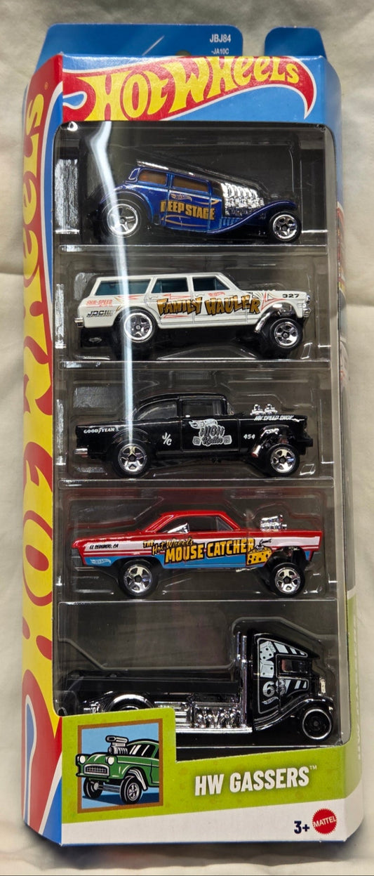 Hot Wheels 5 Pack Gasser Set