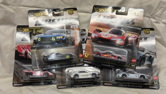 Hot Wheels Premium Circuit Legends Full Set
