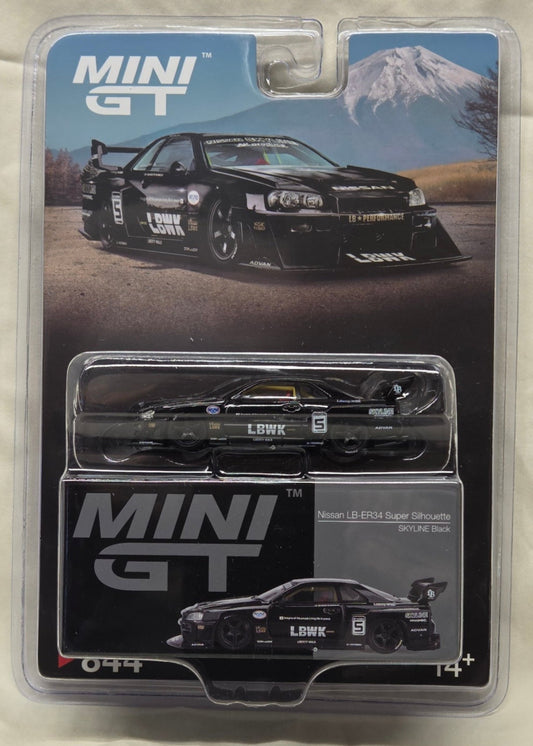 Mini GT Nissan LB-ER34 Super Silhouette Skyline