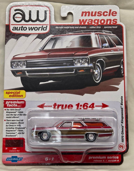 Auto World 1970 Chevy Kingswood Estate - CHASE