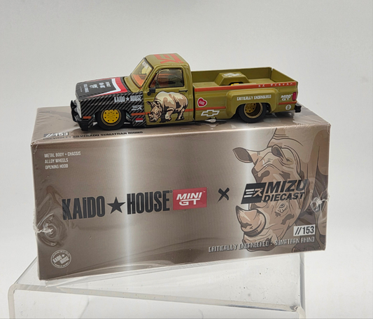 Kaido House x Mizu Diecast Chevrolet Silverado Sumatran Rhino