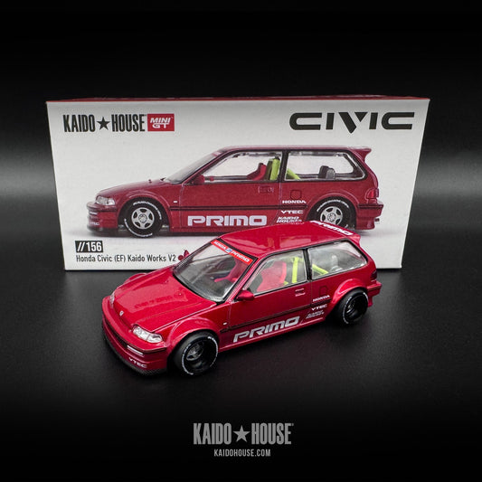Kaido House Honda Civic EF Red