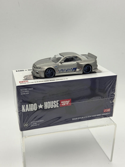 Kaido House Nissan Skyline GR-R R34 Grey