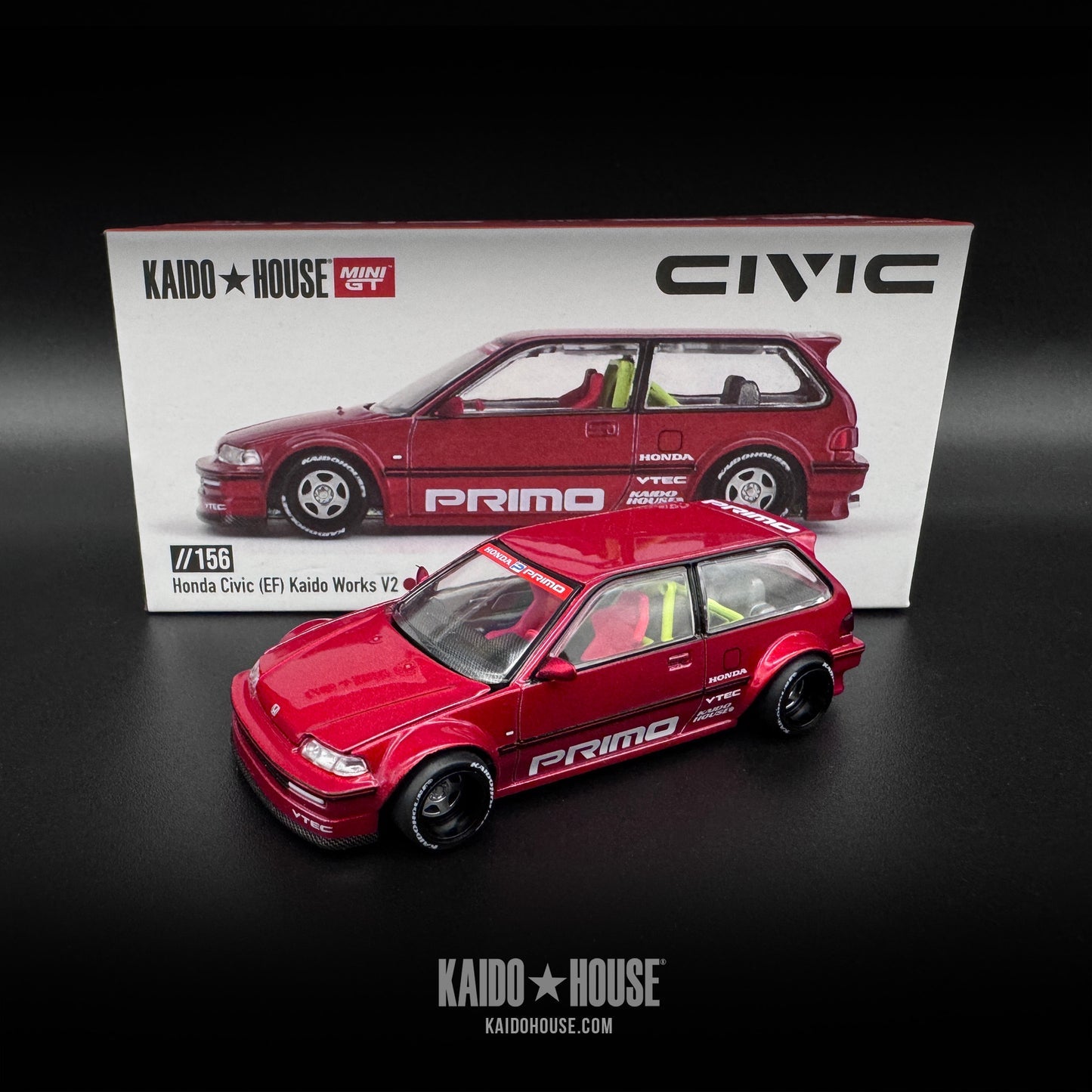 Kaido House Honda Civic EF Red